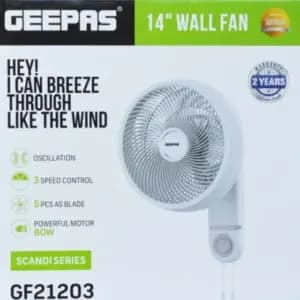 پنکه دیواری جیپاس مدل GF21203 | خرید Geepas Wall Fan — تصویر ۲