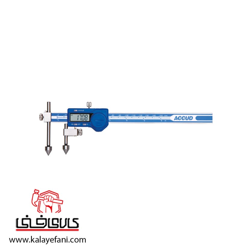 کولیس مرکز یاب دیجیتال آکاد 30 سانتی متر (با گارانتی شرکتی) مدل 11-012-151 — تصویر ۳