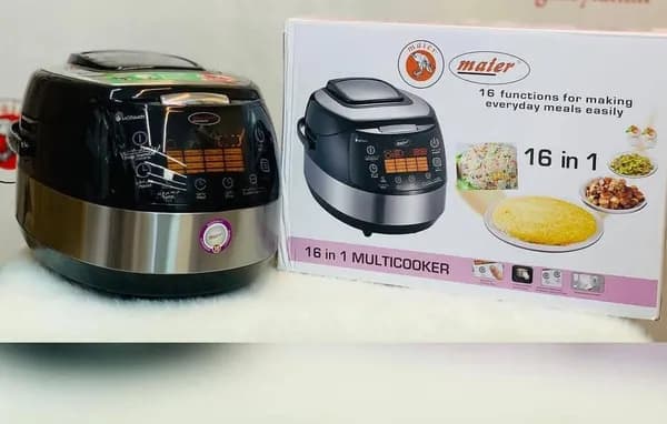 پلوپز مایر MR-949 | خرید پلوپز 6 نفره Mayer با 16 برنامه پخت — تصویر ۲
