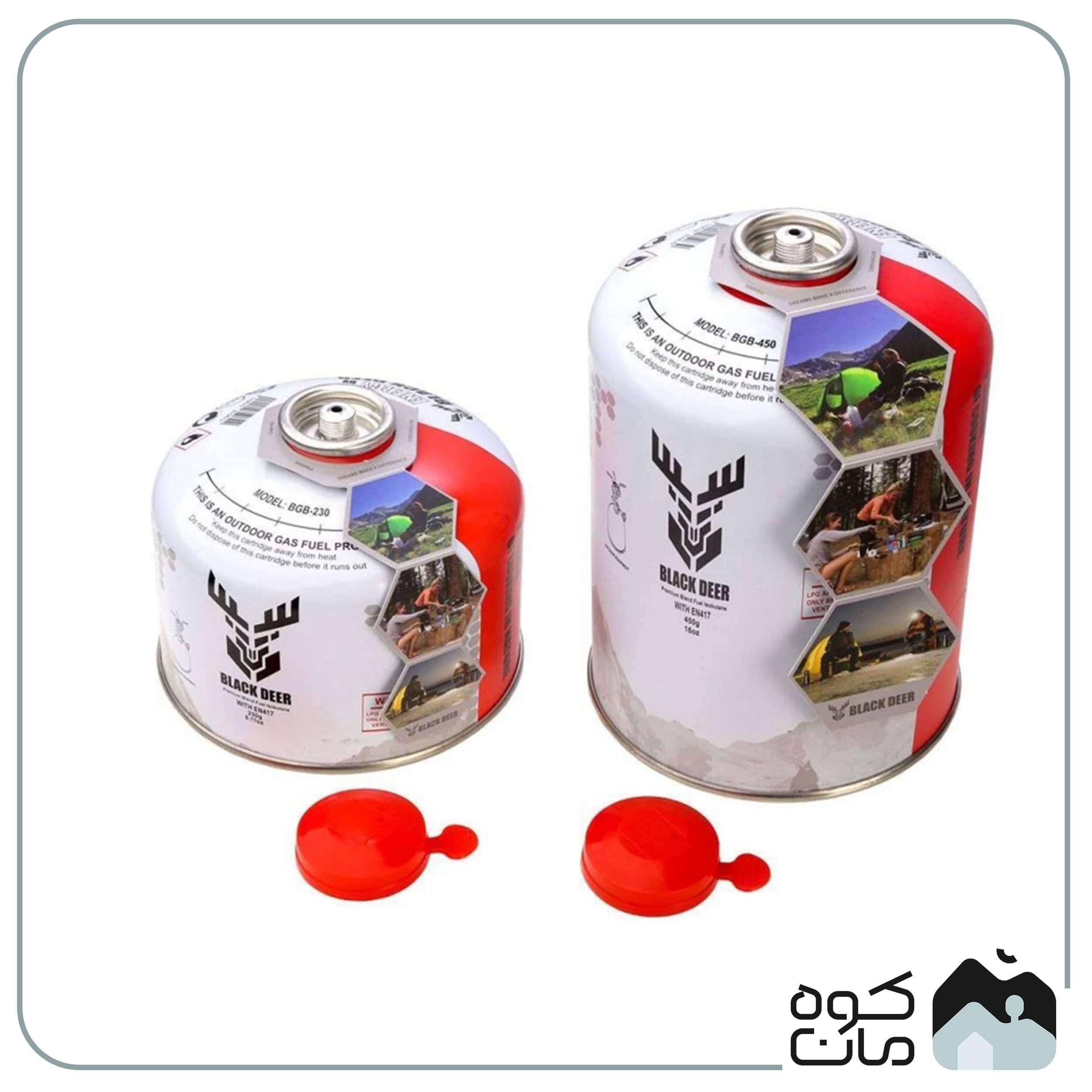 کپسول گاز 230 گرمی بلک دیر مدل BGB-230 — تصویر ۷