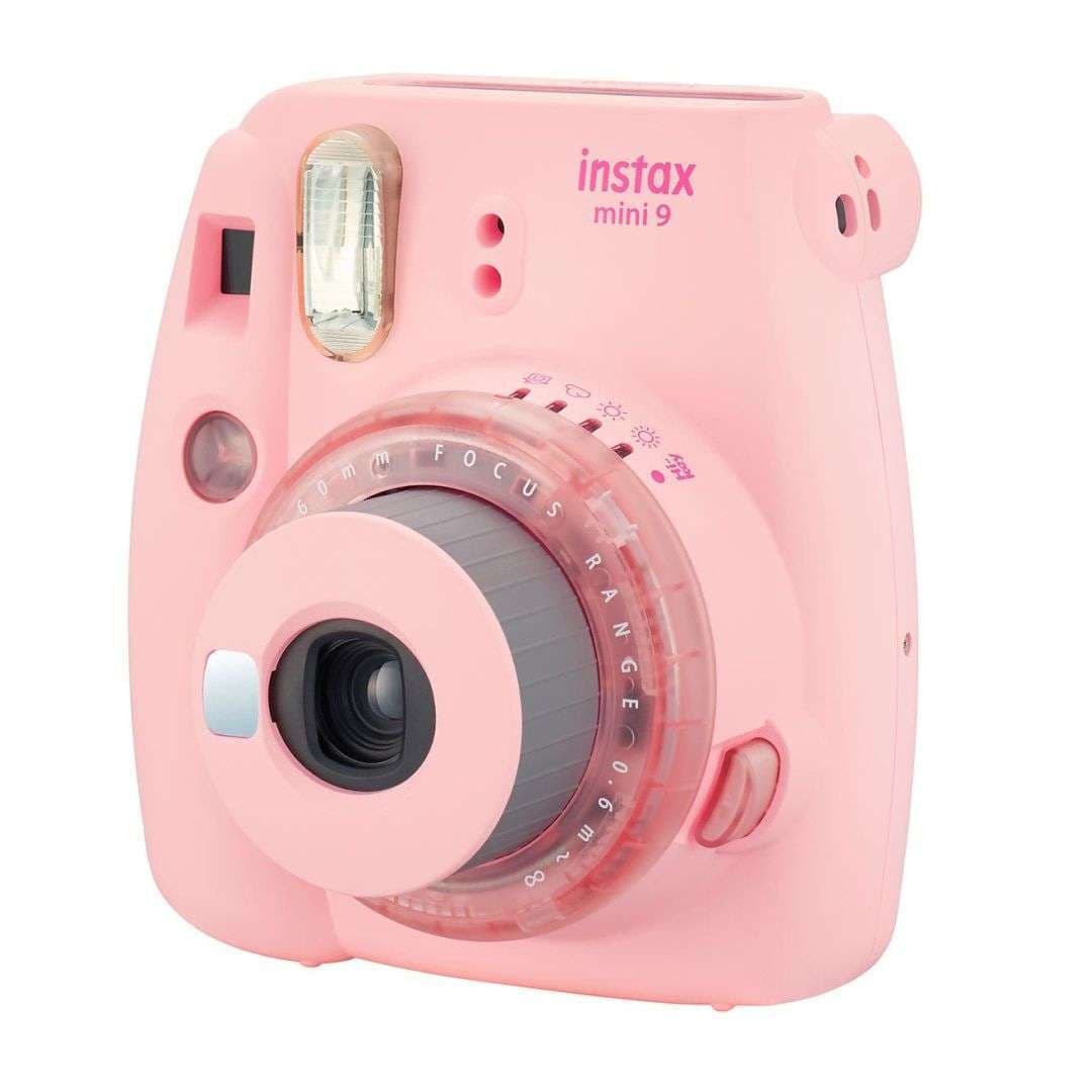 دوربین چاپ سریع فوجی Fujifilm instax mini 9 Instant Film Camera Clear Pink — تصویر ۳