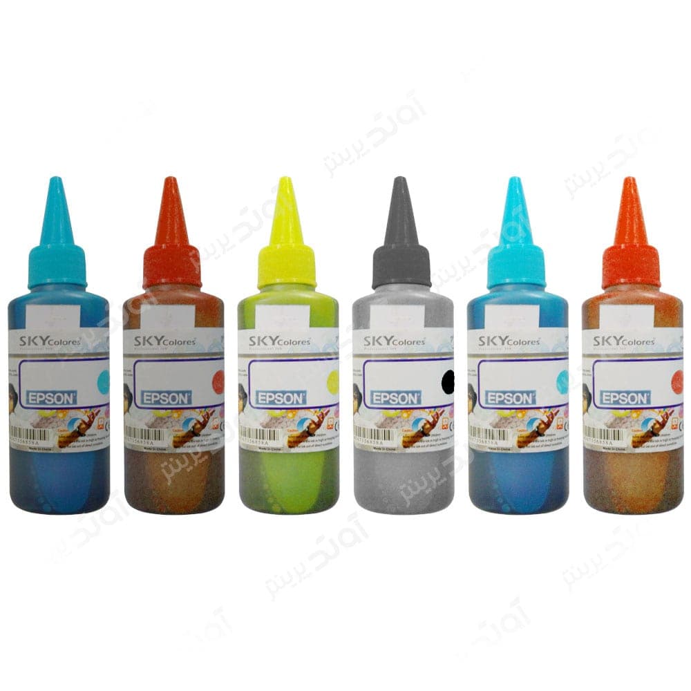 جوهر پرینتر اپسون 6 رنگ Epson Sky Colors 100ml