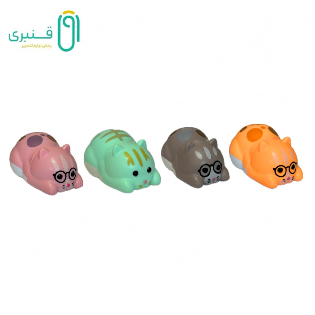 تراش دو قلو مخرن دار گربه اسکول مکس کد 021 (16 عددی) — تصویر ۳