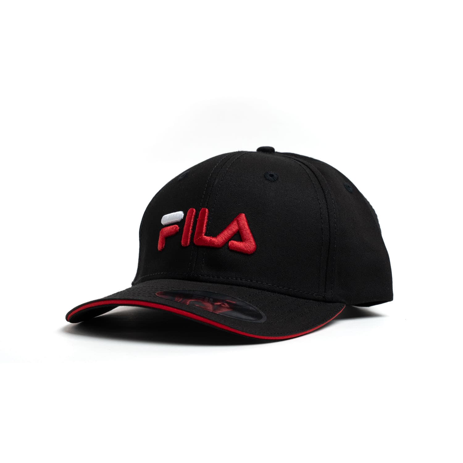 کتان بیسبالی لبه مغزی گلدوزی قرمز Fila
