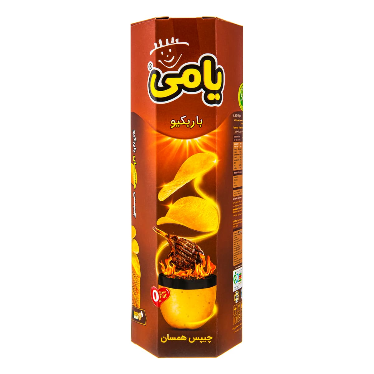 چیپس باربکیو 90 گرمی یامی — تصویر ۲