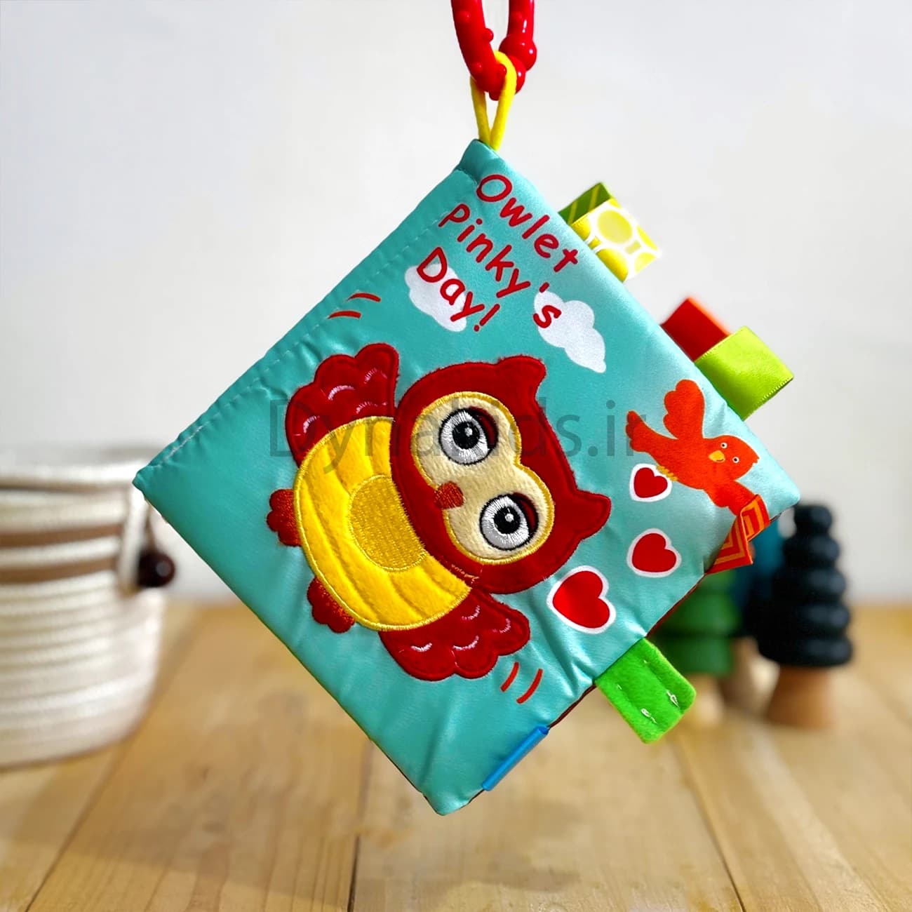 کتاب پارچه‌ای داستانی طرح جغد