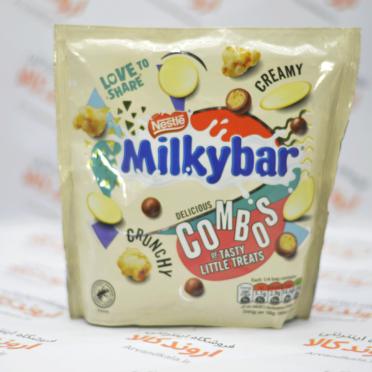دراژه نستله Nestle مدل Milky Bar