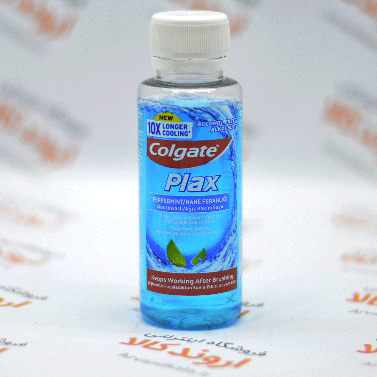 دهانشویه کلگیت Colgate مدل Plax Peppermint (100ml)