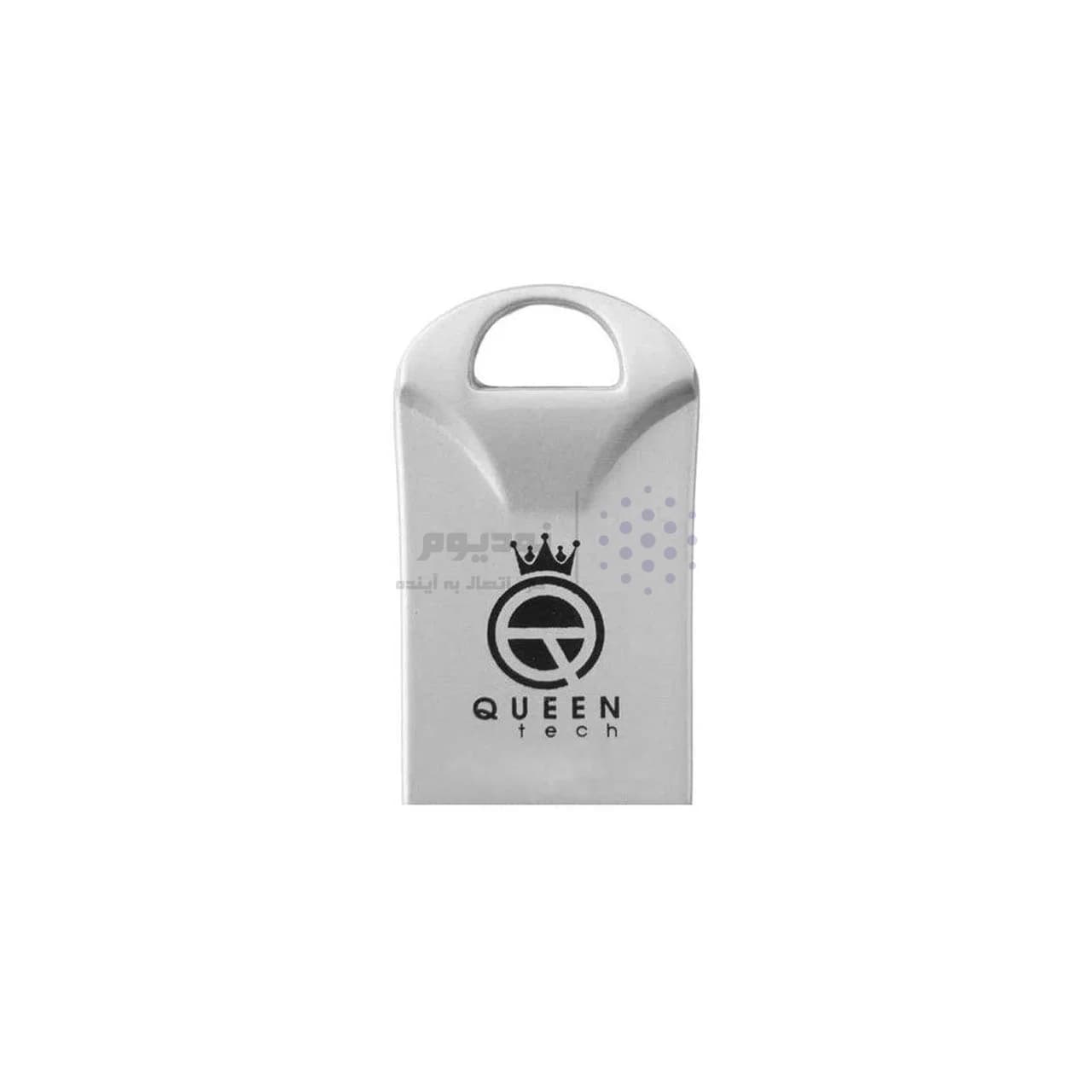 Queen Race USB3.0 Flash Memory-32GB نقره ای (گارانتی مادام العمر شرکت آی تین) — تصویر ۲