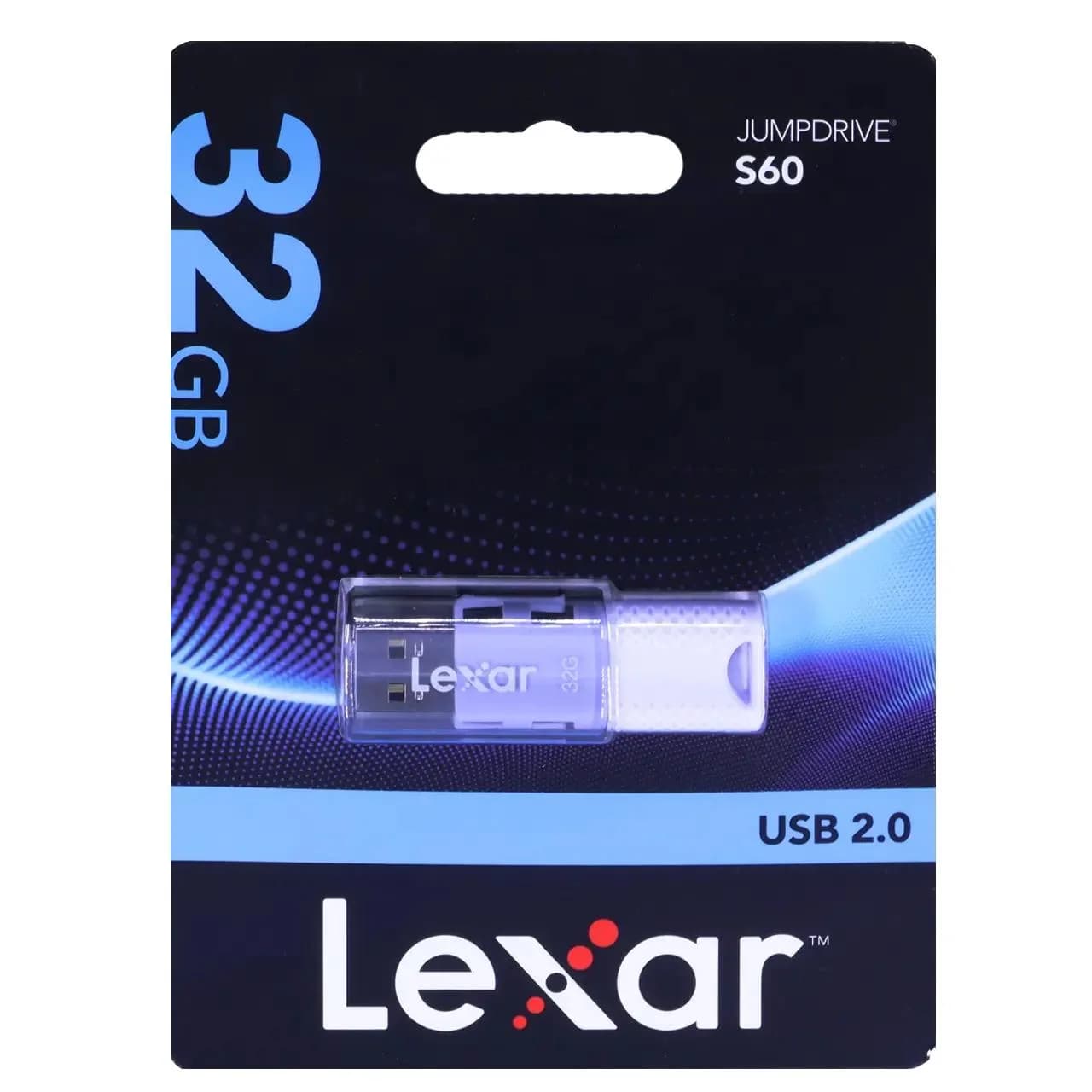 فلش مموری Lexar مدل Jump Drive S60 USB2.0 ظرفیت 32GB – یاسی (گارانتی آسان سرویس)