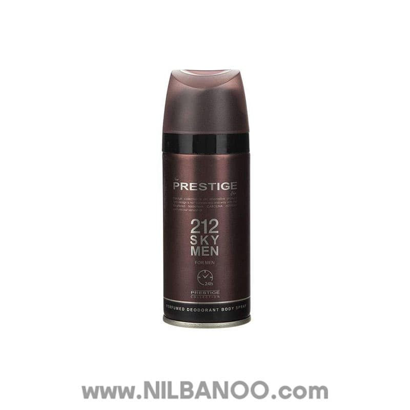 اسپری بدن مردانه پرستیژ Prestige مدل 212 — تصویر ۳