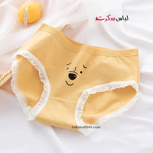 شورت نخ و پنبه بسته 3 عددی ls276 — تصویر ۳