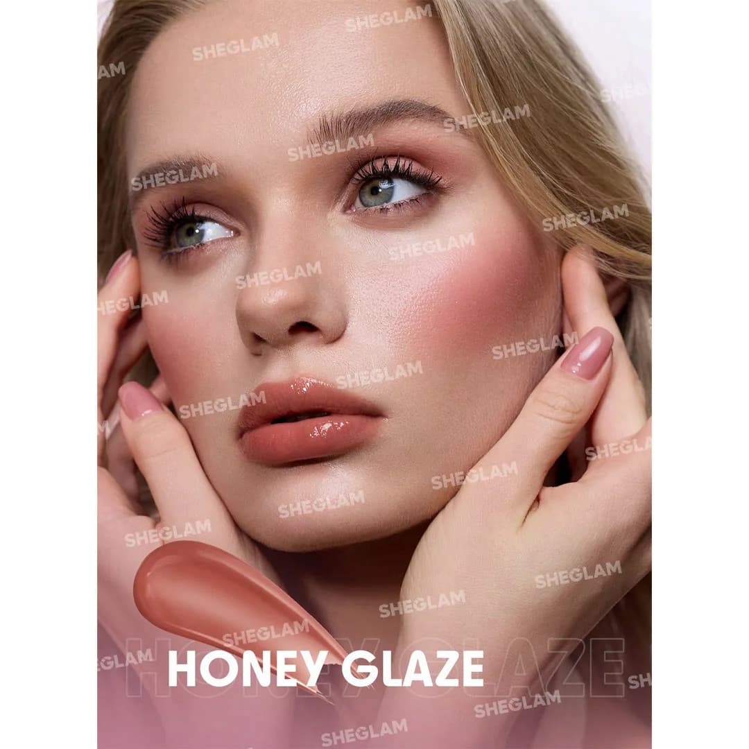 لیپ پلامپر حجم دهنده لب شیگلم Sheglam مدل Bold Booster رنگ Honey Glaze — تصویر ۴