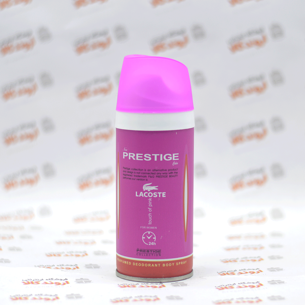 اسپری بدن زنانه پرستیژ Prestige مدل Lacoste