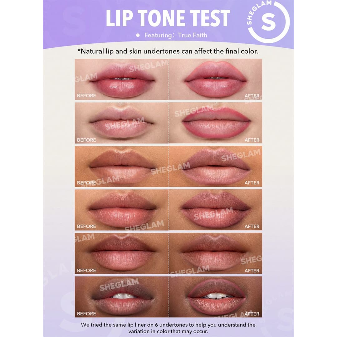 خط لب شیگلم مدل So Lippy رنگ Momojo — تصویر ۳