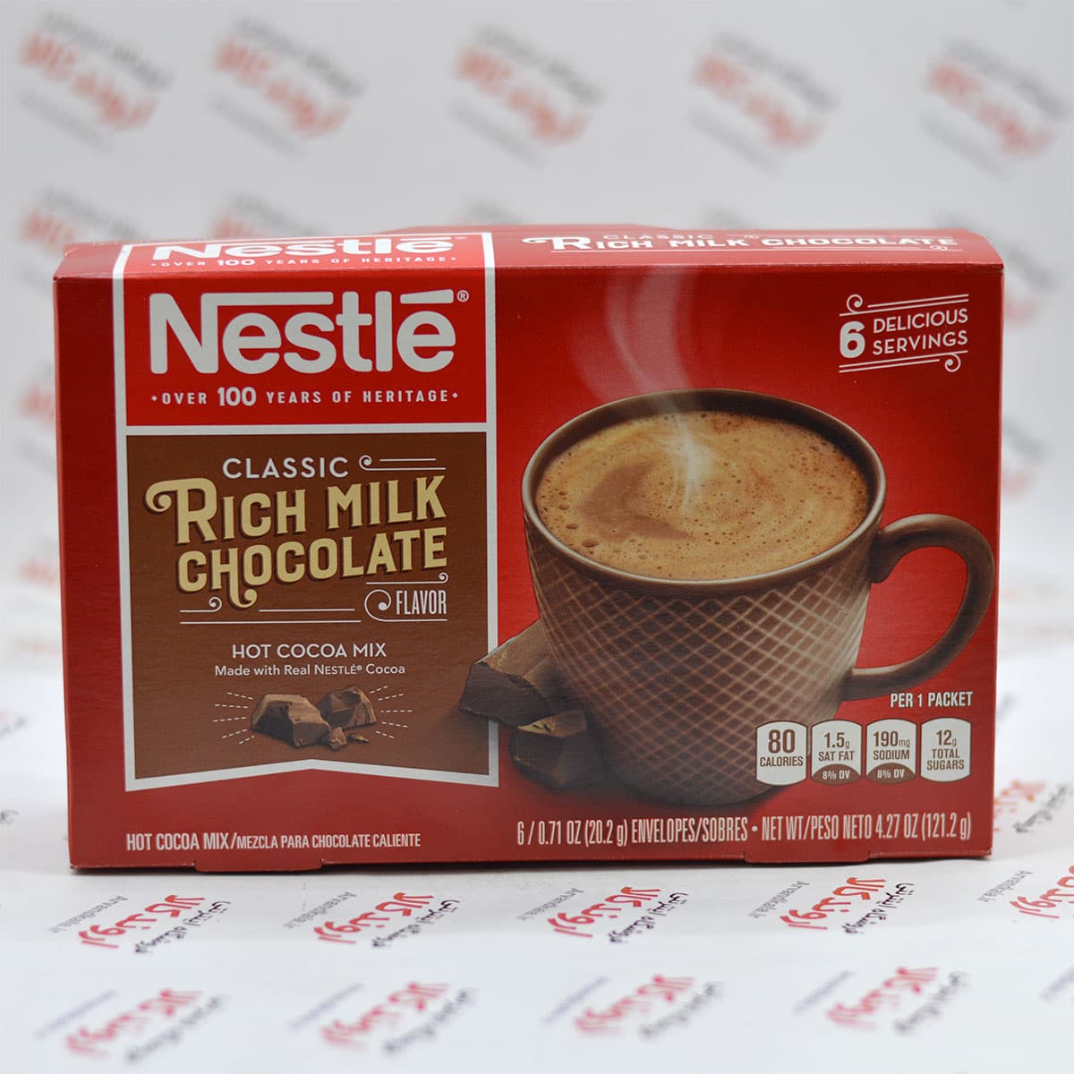 پودر میکس هات چاکلت نستله Nestle مدل Milk
