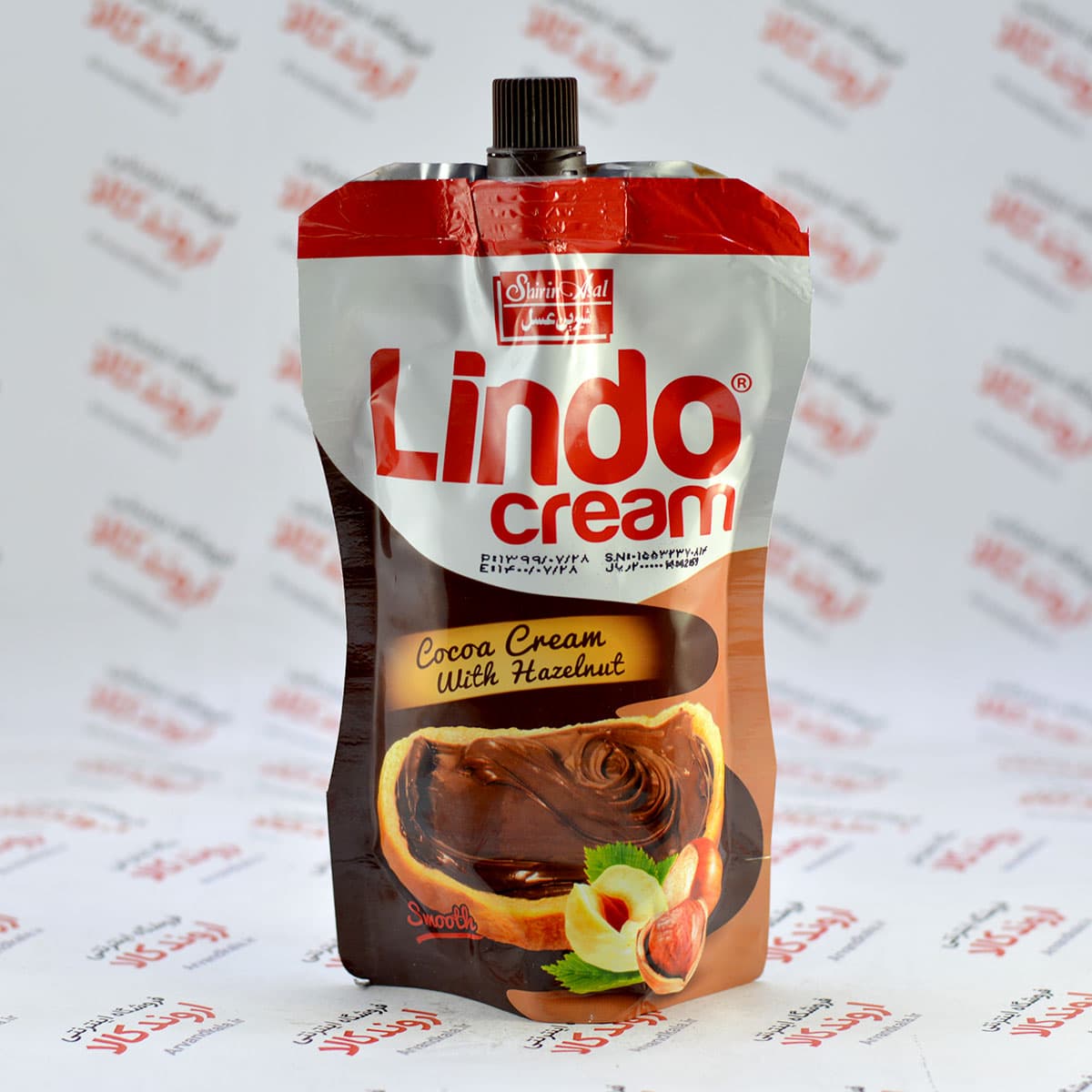 کرم کاکائو فندقی لیندو کرم Lindo Cream مدل Hazelnut