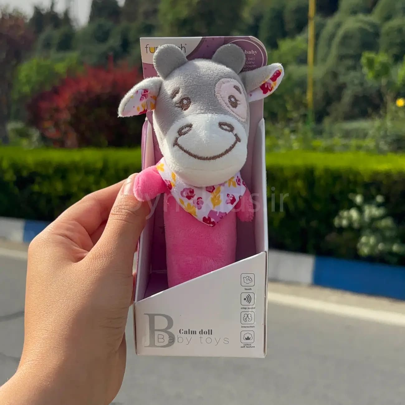 جغجغه پارچه‌ای عروسکی نرم Baby Toys — تصویر ۵