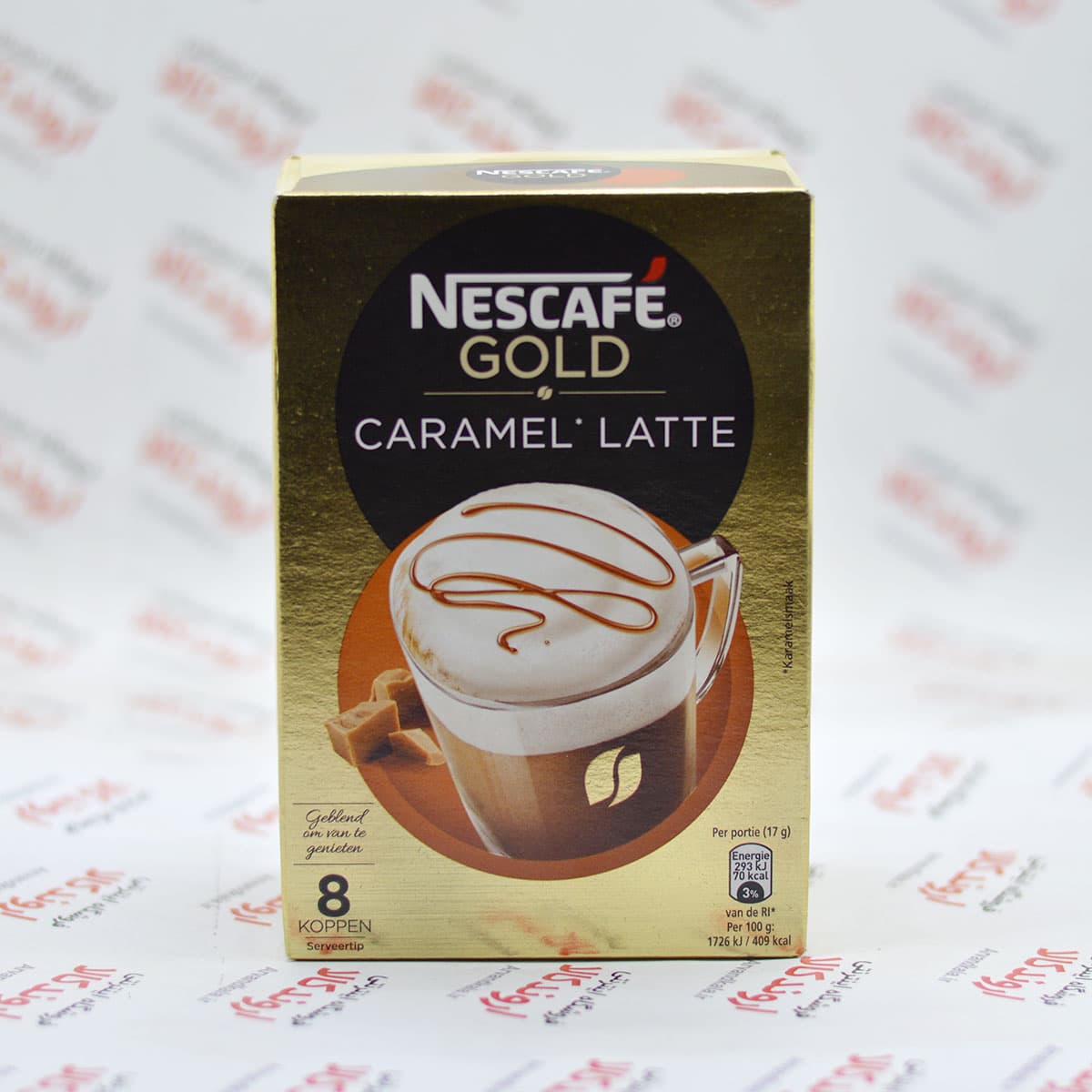 قهوه لاته گلد نسکافه Nescafe مدل Caramel