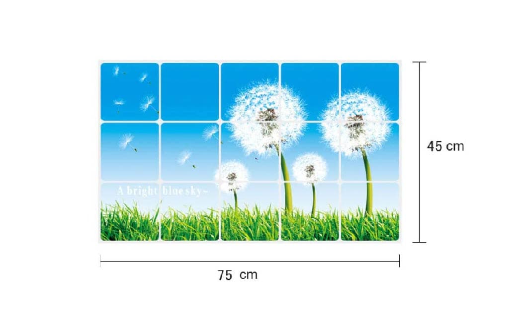 برچسب شیشه طرح دار {Mural Sticker} 75*45