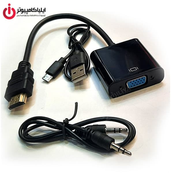 مبدل HDMI به VGA همراه با انتقال صدا لایمستون مدل LS-H2V — تصویر ۳