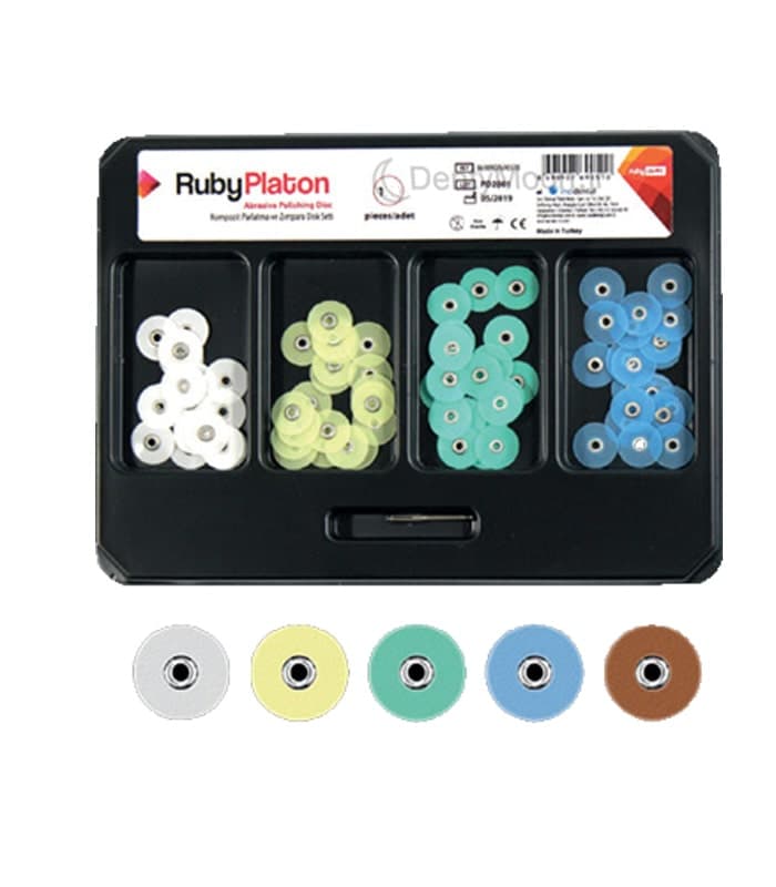 کیت پرداخت کامپوزیت آسورت روبی Ruby Polishing Discs