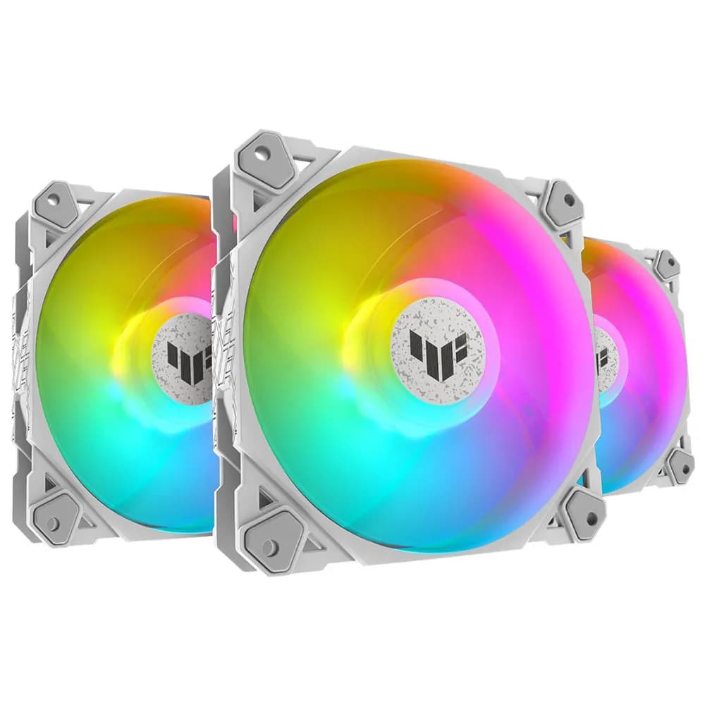 فن کیس ایسوس سفید مدل TUF Gaming TF120 ARGB – 3 IN 1