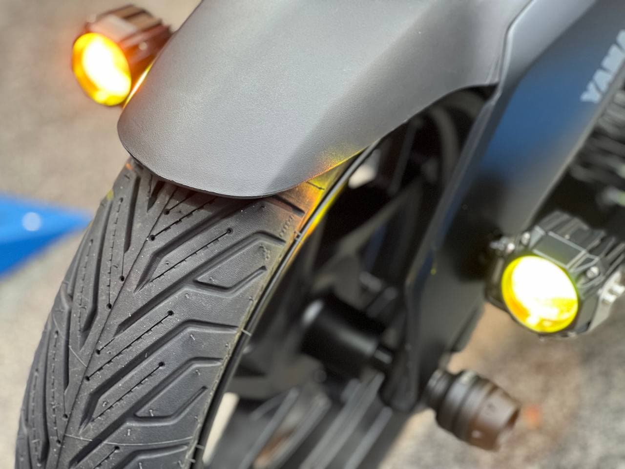 پرژکتور تک لنز برند LED / کیت کامل سیم کشی / ریموت وایرلس