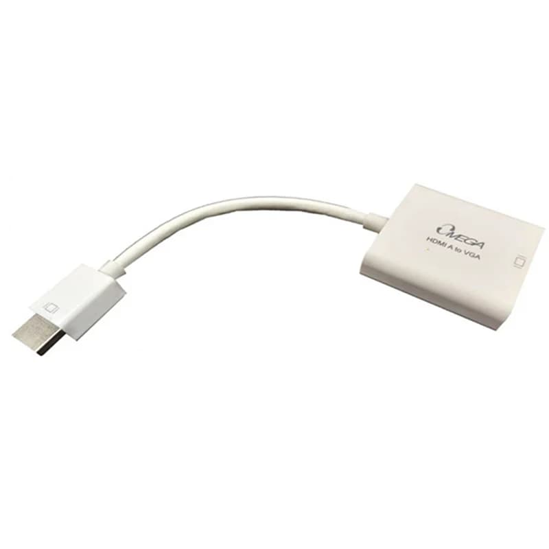 تبدیل HDMI به VGA امگا به همراه کابل صدا