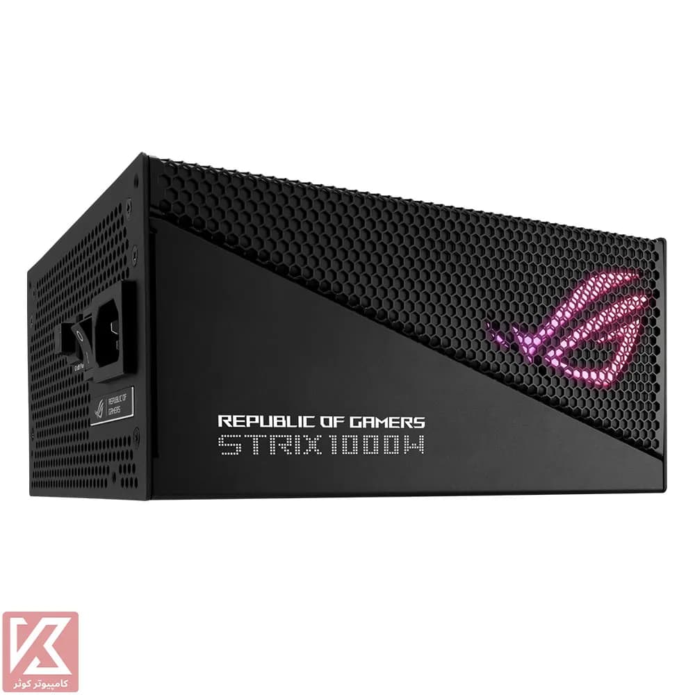 پاور ایسوس 1000 وات فول ماژولار مدل ROG STRIX 1000W Gold Aura Edition — تصویر ۵