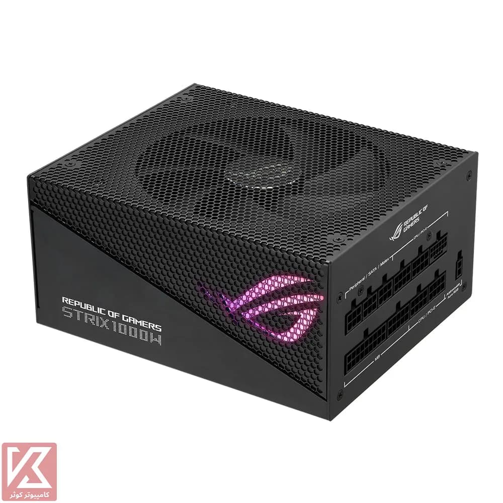 پاور ایسوس 1000 وات فول ماژولار مدل ROG STRIX 1000W Gold Aura Edition — تصویر ۳