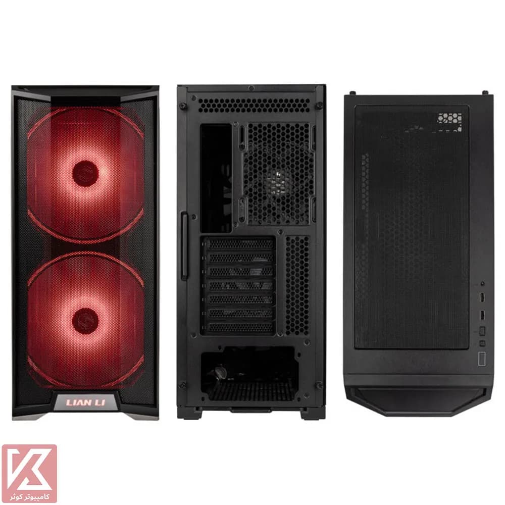 کیس لیان لی مشکی مدل LANCOOL 215 — تصویر ۶