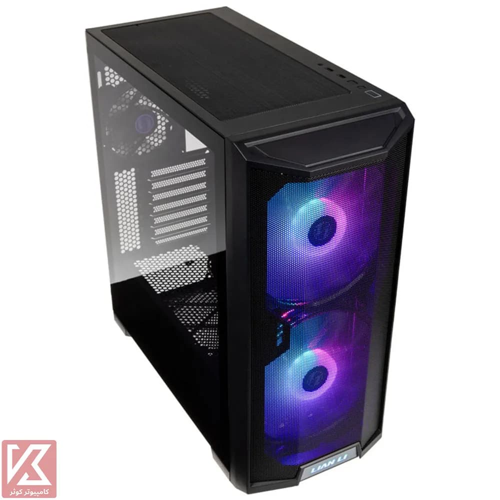 کیس لیان لی مشکی مدل LANCOOL 215 — تصویر ۳