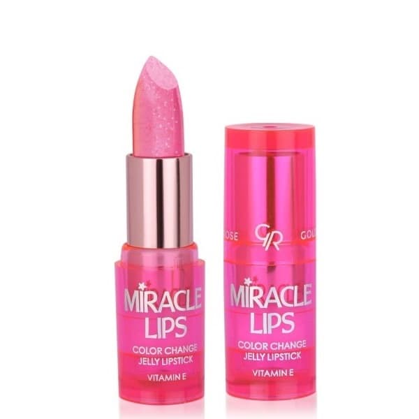 رژ لب جامد حرارتی Miracle Lips گلدن رز