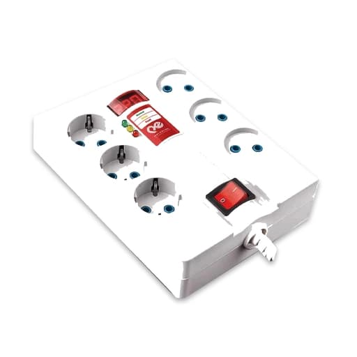 محافظ 6 خانه دیجیتال با کابل 5 متری پارت الکتریک