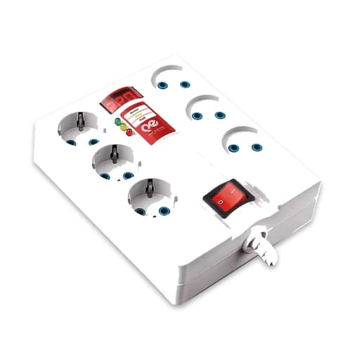محافظ 6 خانه دیجیتال با کابل 3 متری پارت الکتریک