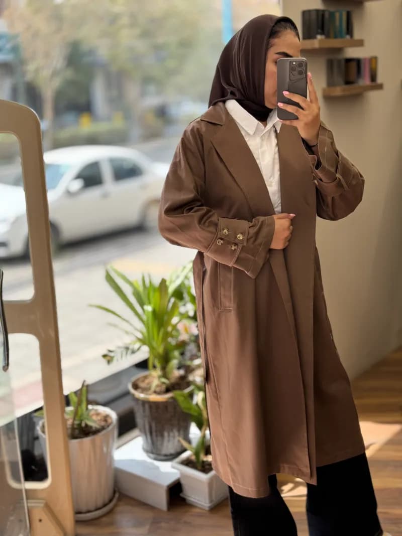 مانتو پاییزه کتی_9231 — تصویر ۲