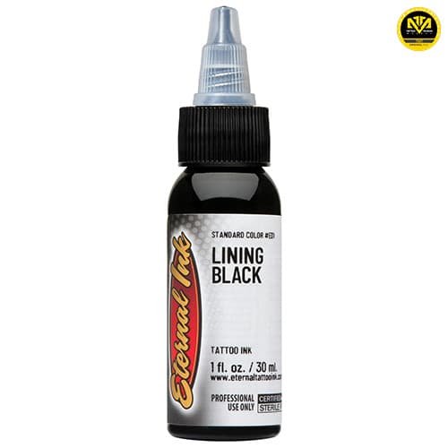 جوهر مشکی تاتو Lining black — تصویر ۲