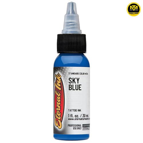جوهر آبی تاتو Sky blue — تصویر ۲