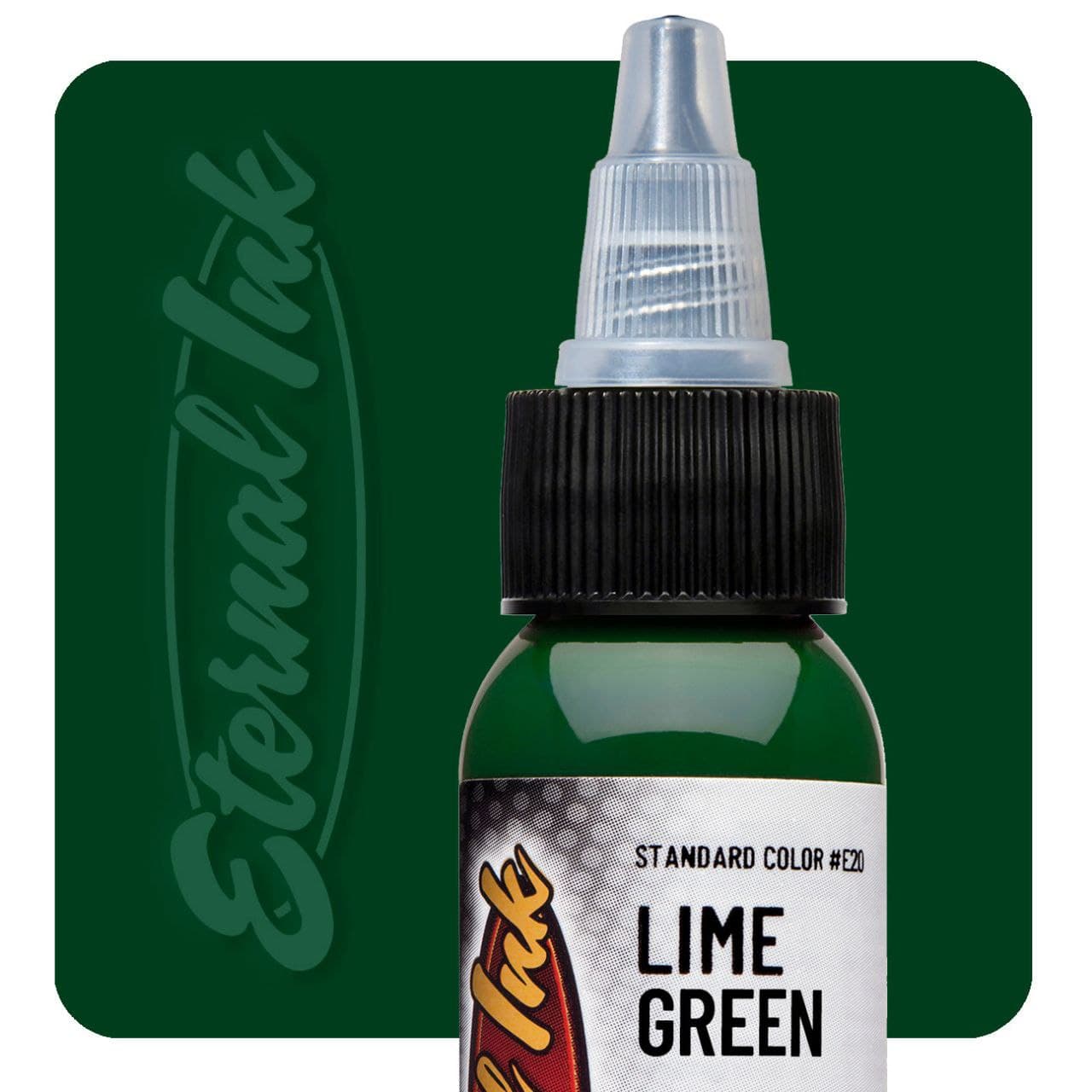 جوهر سبز تاتو Lime green — تصویر ۳