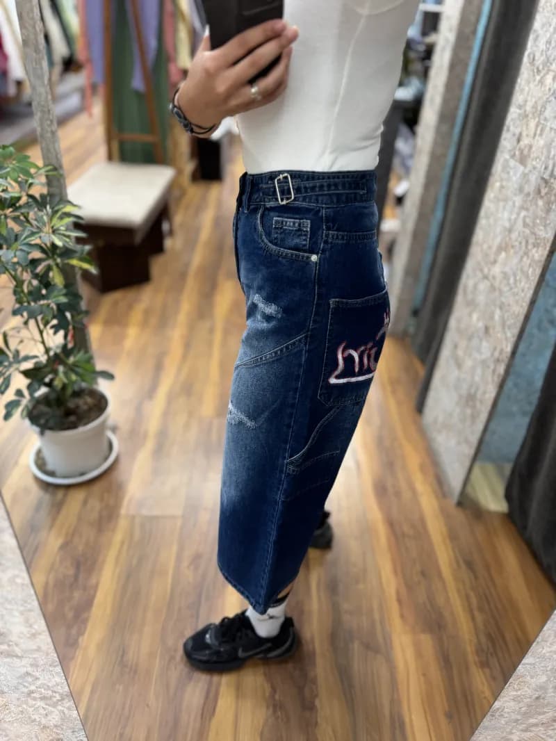 شلوار جورتس گلدوزی_7125 — تصویر ۶