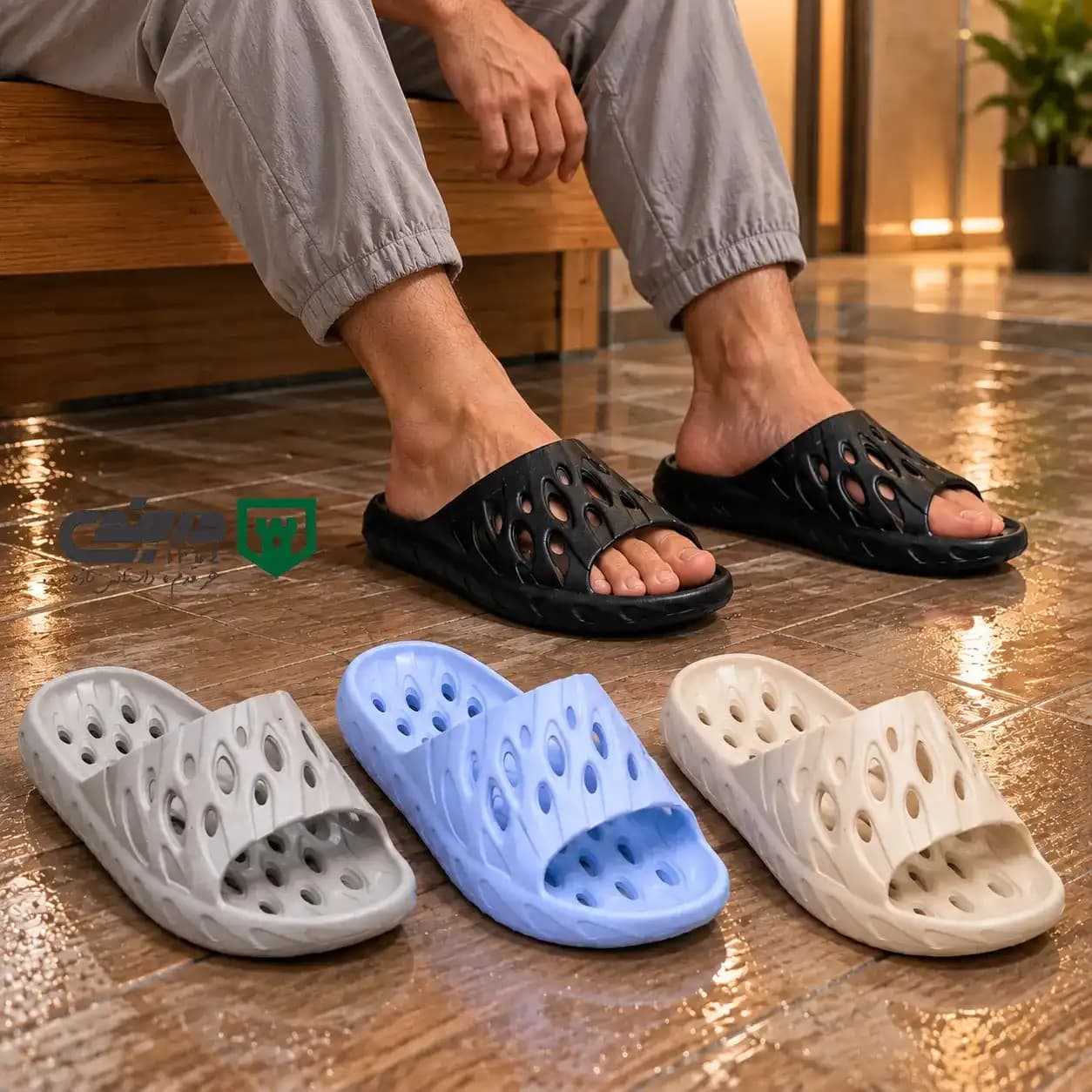 دمپایی استخری نگاران