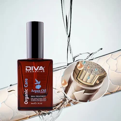 روغن آرگان دیوا DIVA حجم 50 میل — تصویر ۷