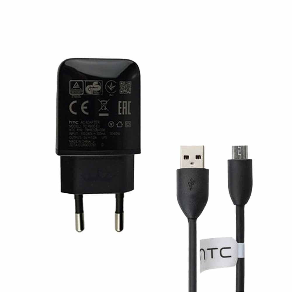 شارژر اصلی TC-P900EU اچ تی سی همراه با کابل میکرو HTC TC-P900EU