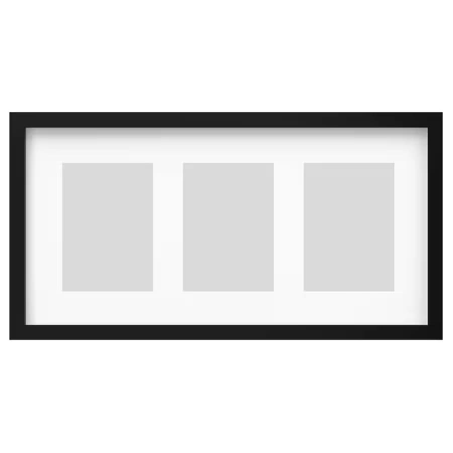 قاب 3 عکس مشکی ایکیا مدل RÖDALM