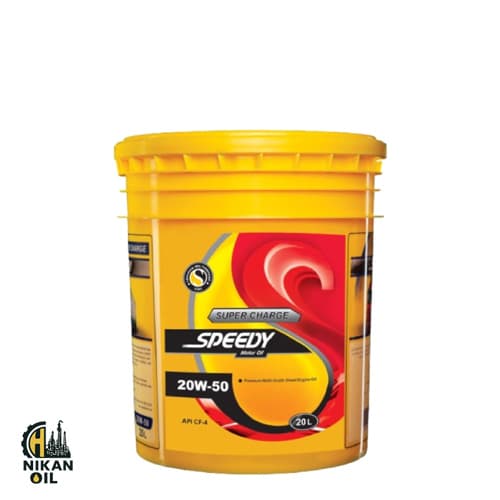 روغن موتور اسپیدی ۲۰W50 ظرفیت ۲۰ لیتر دیزلی