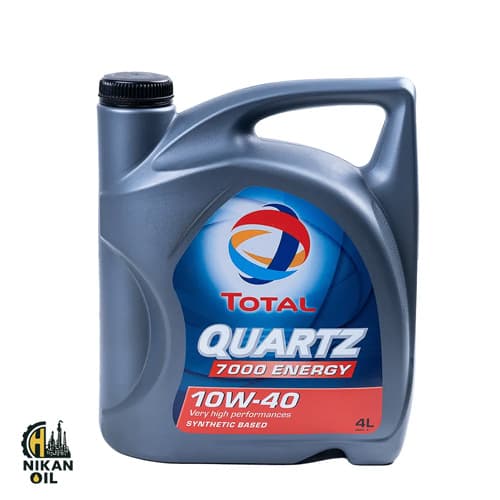 روغن موتور توتال مدل Quartz 7000 حجم ۴ لیتر ۱۰W40 SN — تصویر ۲