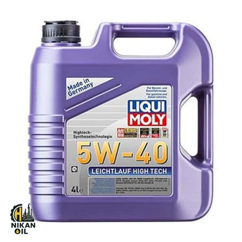 روغن موتور لیکومولی مدل LEICHTLAUF HIGH TECH حجم ۴ لیتر ۵W-40 API SP