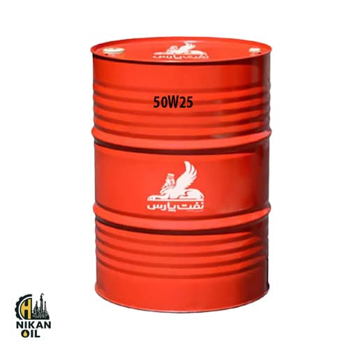 روغن موتور پارس سوپر مزدا 50W25 بشکه 208 لیتری