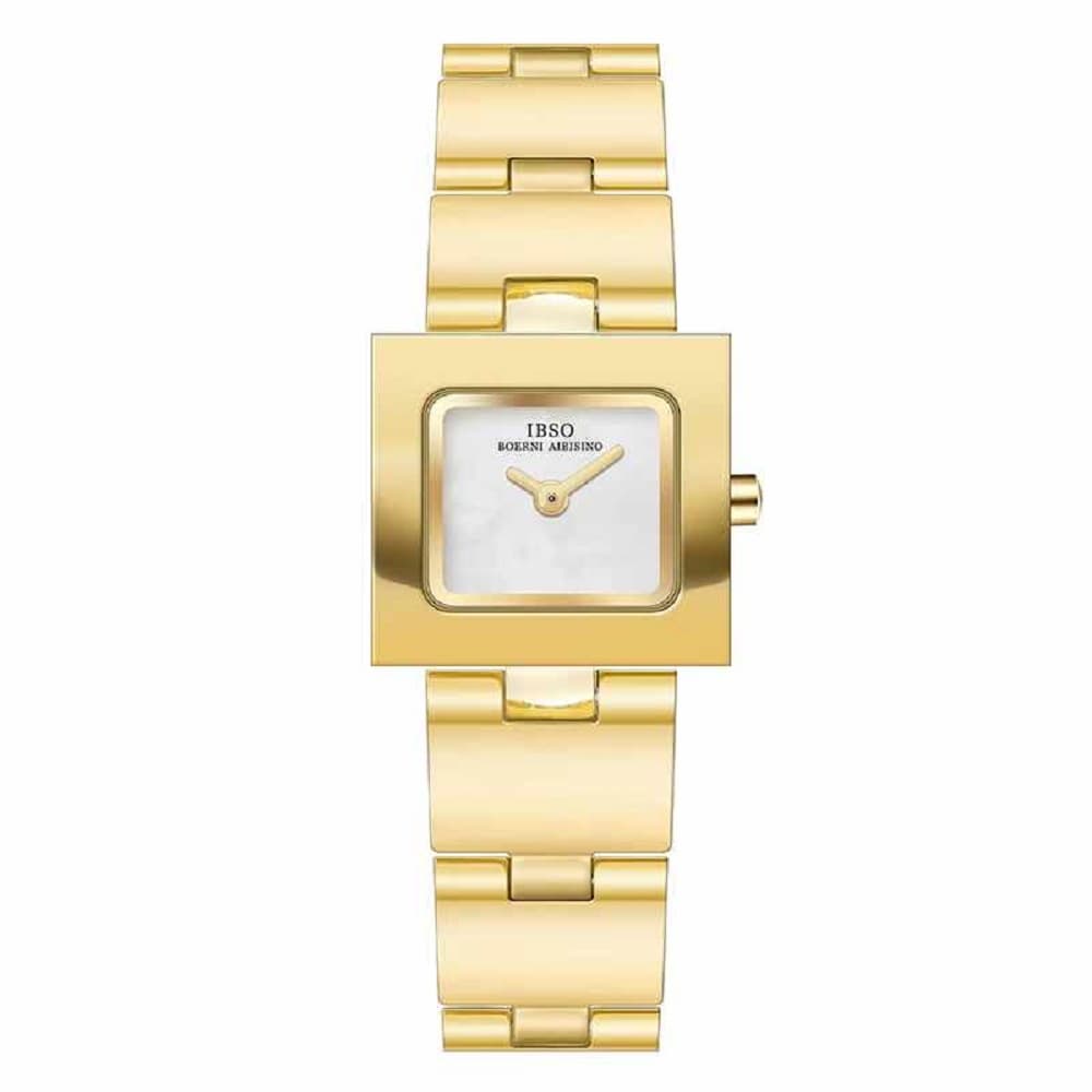 ساعت زنانه ایبسو IB1052-Gold-White